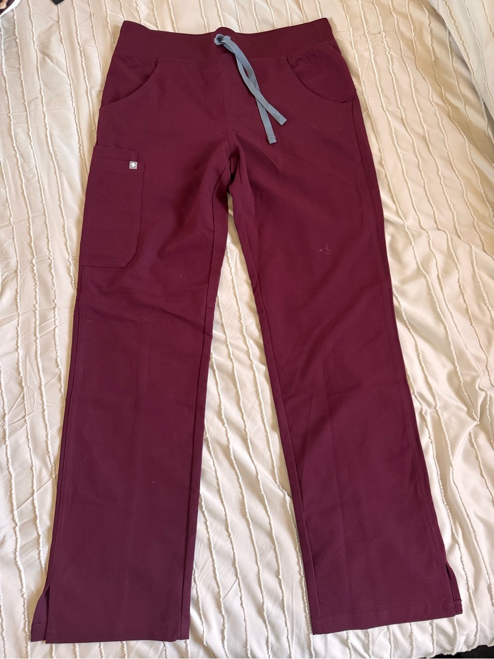 Figs Men’s Wine Drawstring Jogger Pants